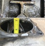 1963 to 1965 Econoline 144 & 170 Ford Small Six 3.03 Bell Housing used withe the 8.5 Inch Clut...jpg