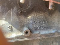 Ford 200 Six Early 200 4 bolt Main Block C4OE-6015-A Picture 1.jpg
